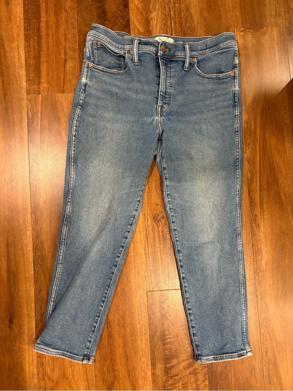 Madewell Mid-rise stovepipe jeans women’s 31 P